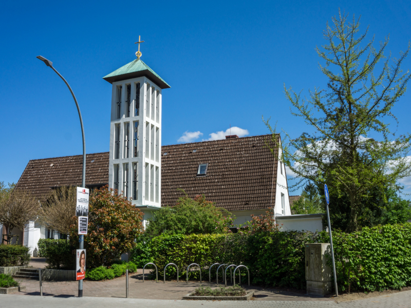 Evangelische Martin-Luther Kirche Wentorf bei Hamburg