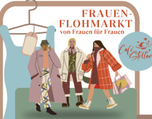 Orange Salbei Grün Illustration Mode Second Hand Nachhaltigkeit