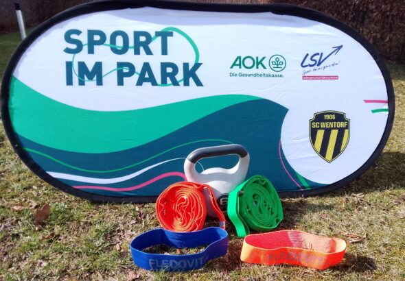 Vor Ort mit Herz Sport im Park