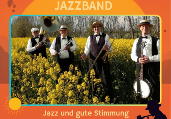 Sommerkonzertplakat Michael Weiß Jazzband (42 x 59.4 cm)