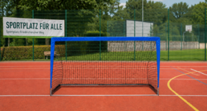 Wurftor auf Sportplatz